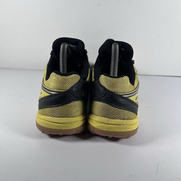ASICS Atrista TST500 Black/Yellow Indoor Soccer Shoes Sneakers Men's Size 8 - Picture 4 of 8